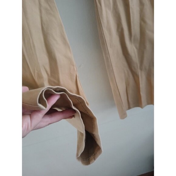 Lauren Ralph Lauren Women's 18w Chino Khaki Beige Casual Work Pants Preppy Work - Picture 2 of 6